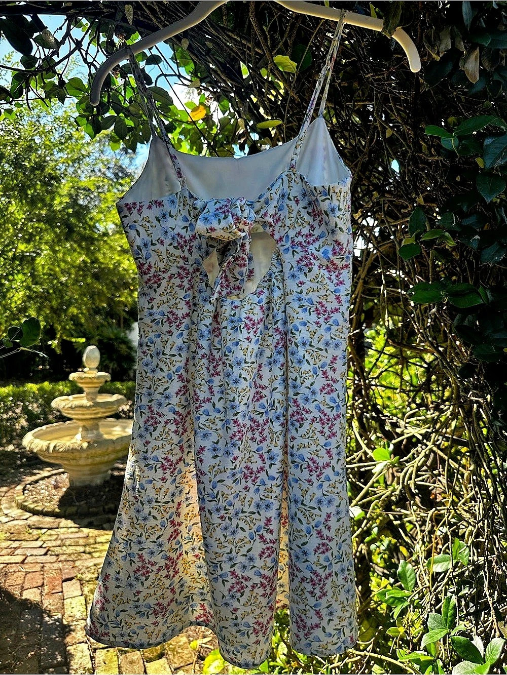 Altar'd State Floral Midi Dress Size Medium